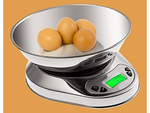 WAITER ELECTRONIQUE DE CUISINE AVEC BALANCES METALLIQUES NUMERIQUES DE PRECISION 5kg/1g