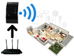 Wi-fi repeater 300mbps 2.4g access point puissant