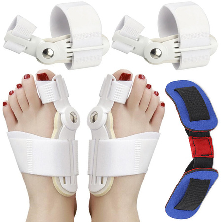 Hallux valgus zehenorthese 2 stück stabilisator expander