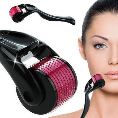 Nadel mesotherapie roller gesichtsmassagegerät roller