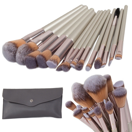 Professionelles make-up-pinselset etui