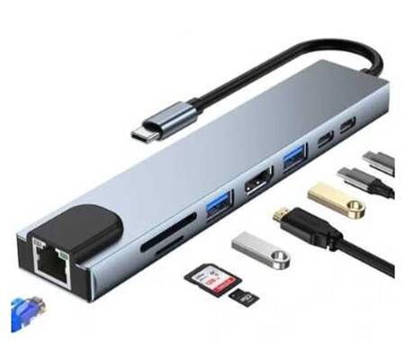 USB-HUB 8-IN-1 (200)