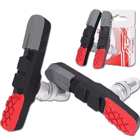 V- breake bike pads set mit gewinde mtb trekking bike klauen