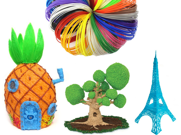 3d pla filament 20 x 20 m 400 metres colour packs kit