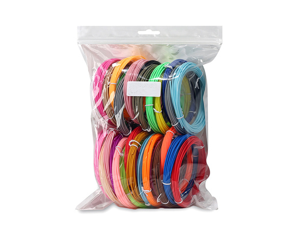 3d pla filament 20 x 20 m 400 metres colour packs kit