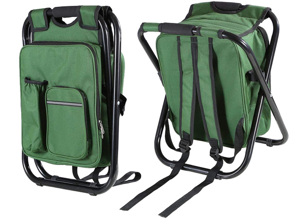 Angelstuhl mit rucksack falttasche 3in1