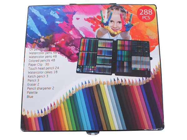 Artistic painting set in case 288 stück