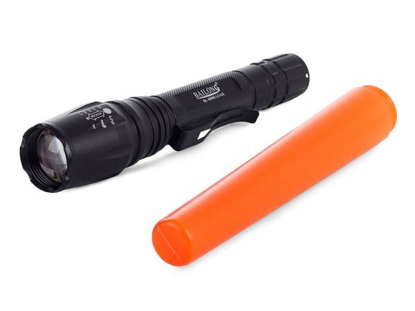 Bailong led taschenlampe cree taktische zoom xm-l3-u3