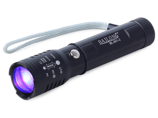 Bailong uv led taschenlampe + blut klimaanlage tester