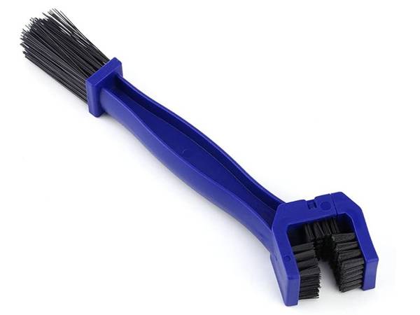 Bike motor chain cleaning brush 2in1