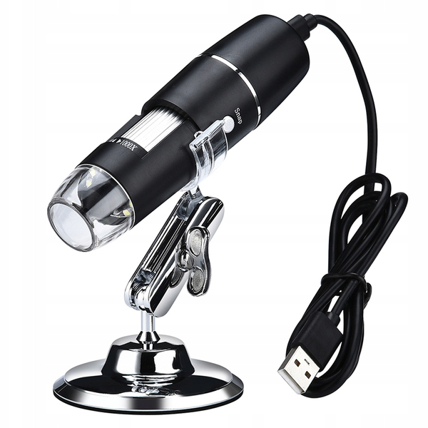 Digitales mikroscop usb 8 led smd 1000x lupa zoom