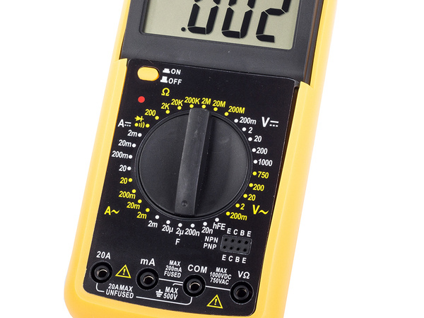 Digitales multimeter strommessgerät dt9205a lcd cyfra