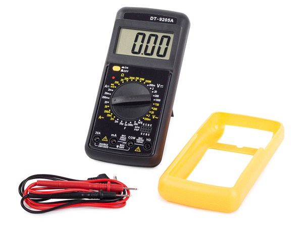 Digitales multimeter strommessgerät dt9205a lcd cyfra