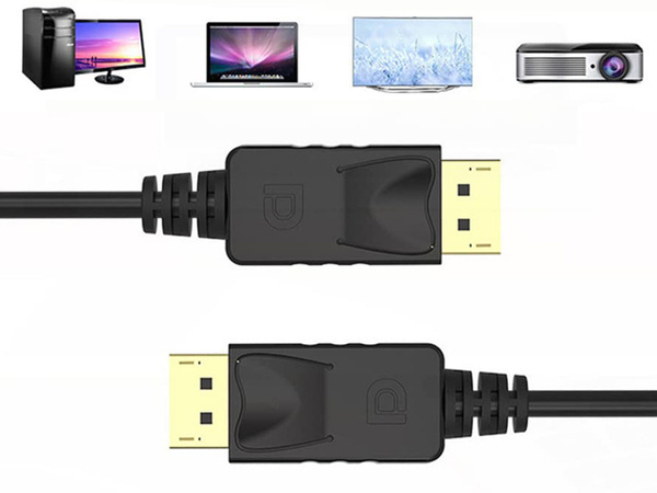 Dp 1.4 video audio displayport kabel 8k 4k 2k 1.5m