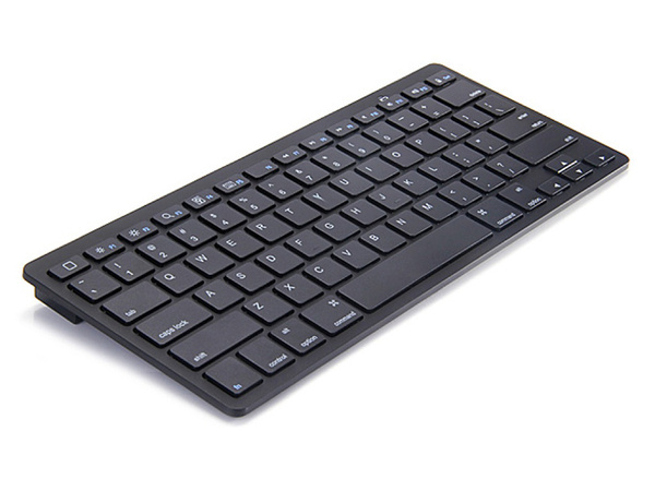 Drahtlose bluetooth-tastatur für pc ipad mac klein schlank low-profile