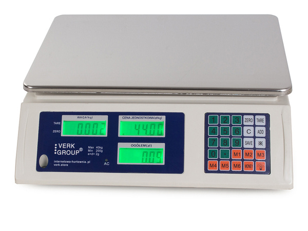 Electronic calculating store weights lcd 40kg