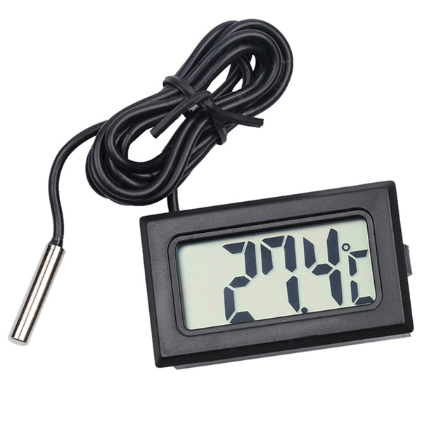 Elektronisches lcd-thermometer mit digitalem ofenfühler