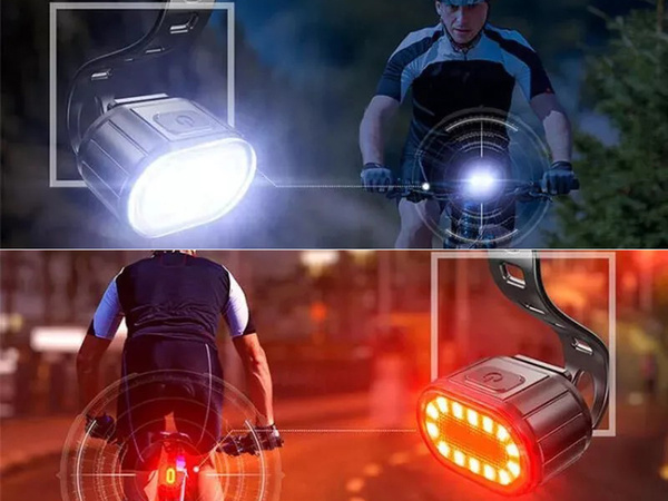 Fahrrad licht vorne hinten led für fahrrad lenker stark usb hell