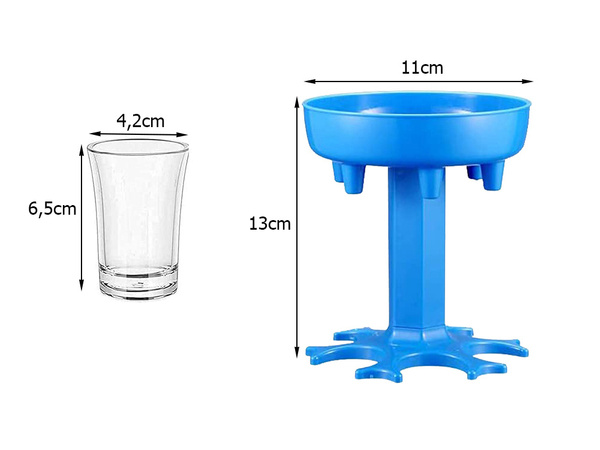 Getränkeglas-spender ausgiessmaschine