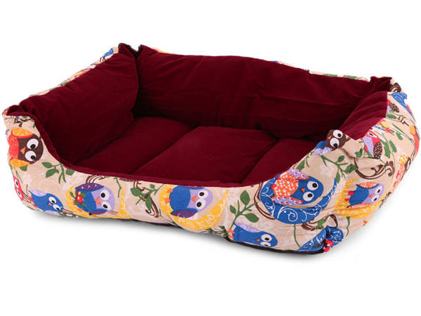 Hundebett mit kissen katzenbett laufstall l