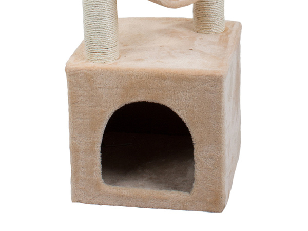 Katze kratzbaum baumhaus turm bett 92cm