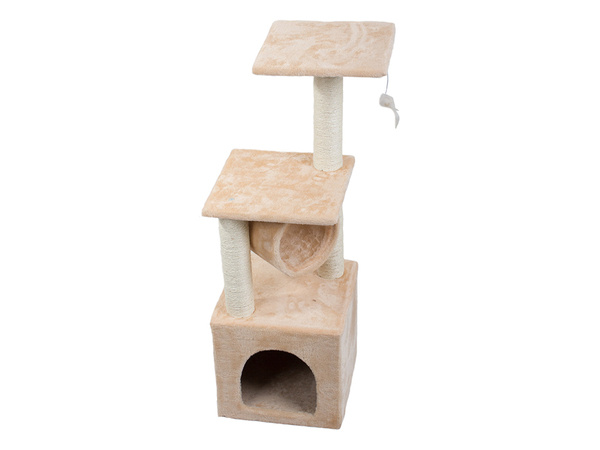 Katze kratzbaum baumhaus turm bett 92cm