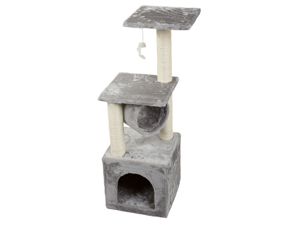 Katze kratzbaum baumhaus turm bett 92cm