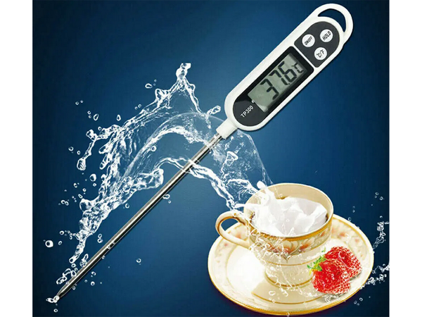 Küchenthermometer mit sonde für grillfleisch wasser