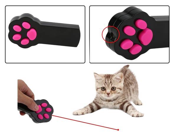 Laser für katzen lichtspielzeug pfotenzeiger