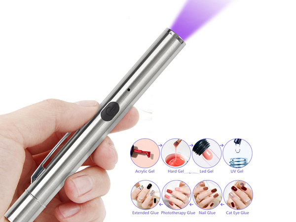 Led-taschenlampe uv-scheinwerfer stift magnet usb tester