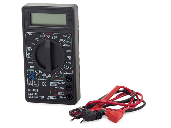 Multimeter digital tester mit lcd signal