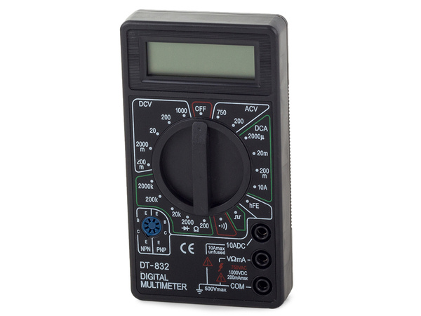 Multimeter digital tester mit lcd signal