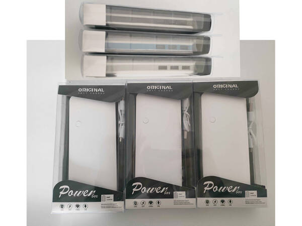 Powerbank 10000mah 3x usb microusb 2.1a power bank led-taschenlampe powerful fast