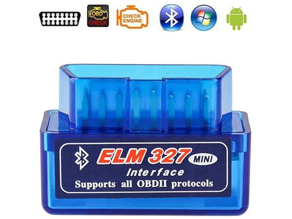 Schnittstelle elm 327 bluetooth bt obd2 de mini scan