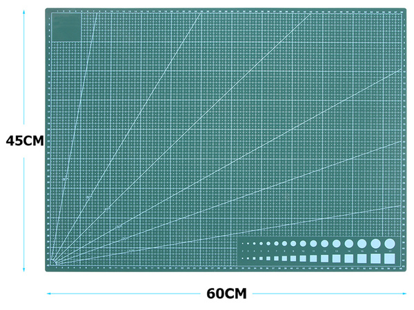 Selbstheilende schneidematte a2 modellierung doppelseitig