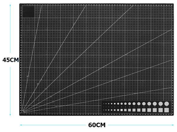 Selbstheilende schneidematte a2 modellierung doppelseitig