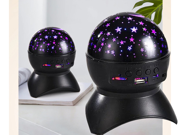 Star projektor nachtlicht star led lautsprecher bluetooth usb projektor