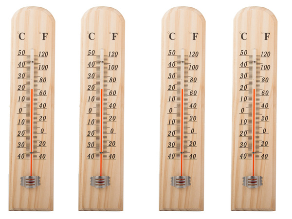 Thermometer holzhaus groß indoor outdoor