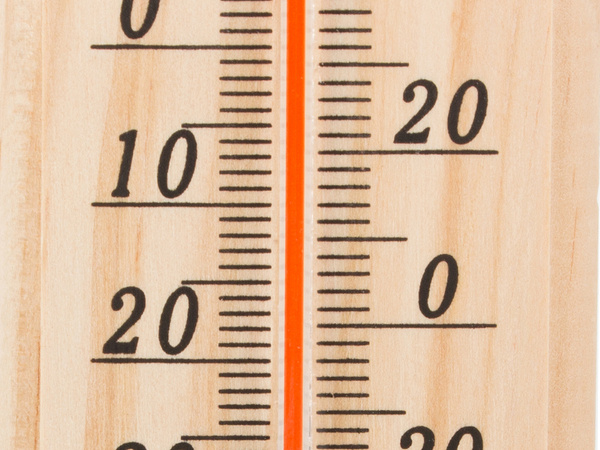 Thermometer holzhaus groß indoor outdoor