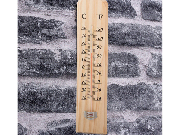 Thermometer holzhaus groß indoor outdoor