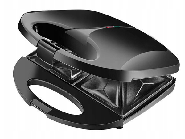 Toaster toast 750w sandwich double schwarz