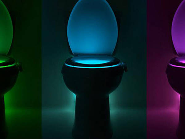 Toilette licht wc led bewegungssensor dämmerung