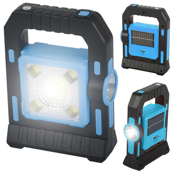 Touristische led-laterne solarlampe camping wiederaufladbare akku-campinglampe