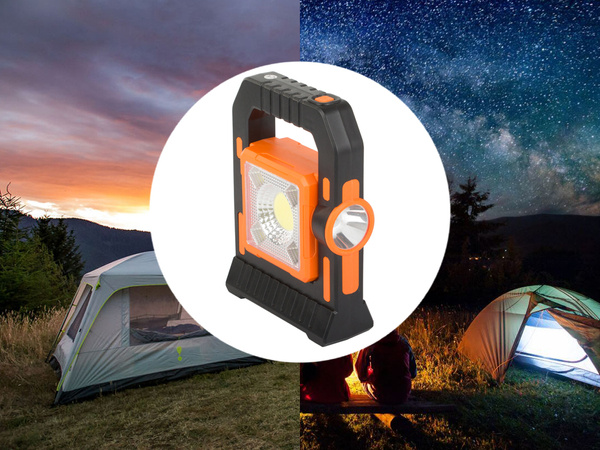 Touristische led-laterne solarlampe camping wiederaufladbare akku-campinglampe