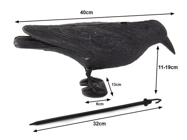 Vogelabwehr stare tauben nagetiere gross xxl