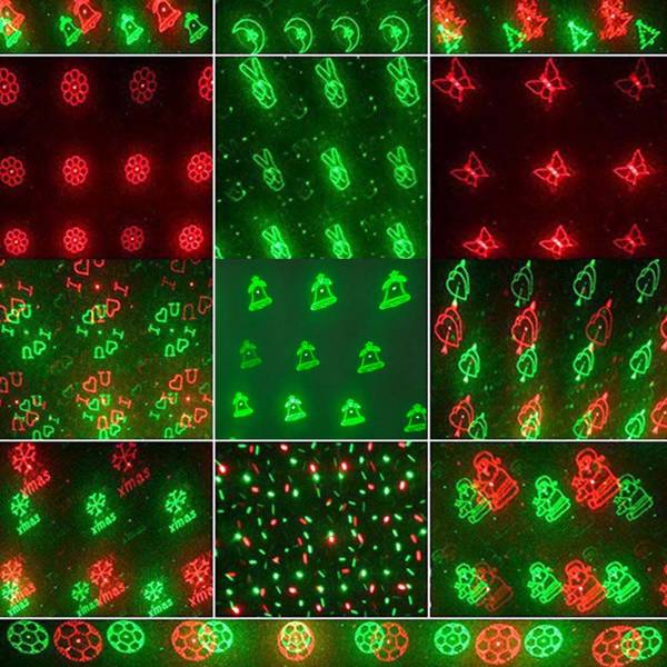 Weihnachts laser projektor wasserdicht fernbedienung