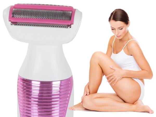 Women's body depilator nose trimmer 5in1