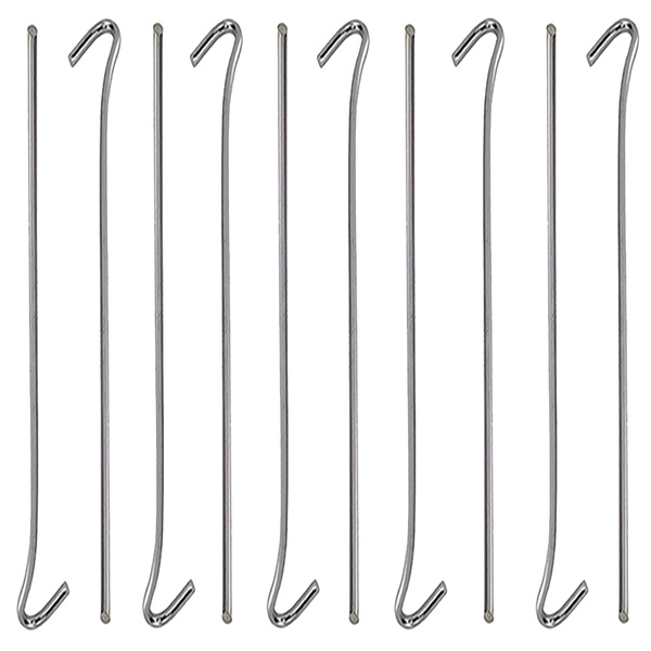 tent piles anchor pigs steel 31cm 10pcs hook & lamp; loop pins