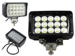 Arbeitsleuchte 15 led halogen panel 45w 12v 24v