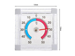 Aussenfenster selbstklebendes thermometerfenster